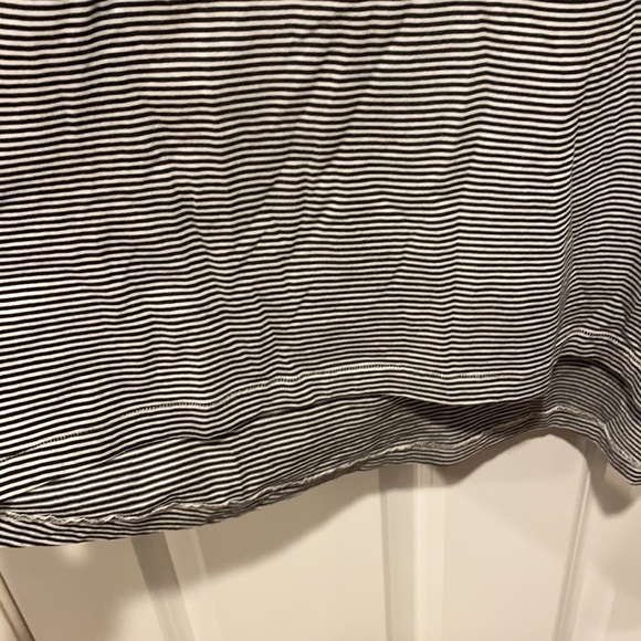 Eileen Fisher Oversized Organic Cotton Striped Tee EUC - Picture 6 of 9